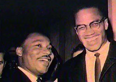 Martin Luther King, Jr and Malcolm X